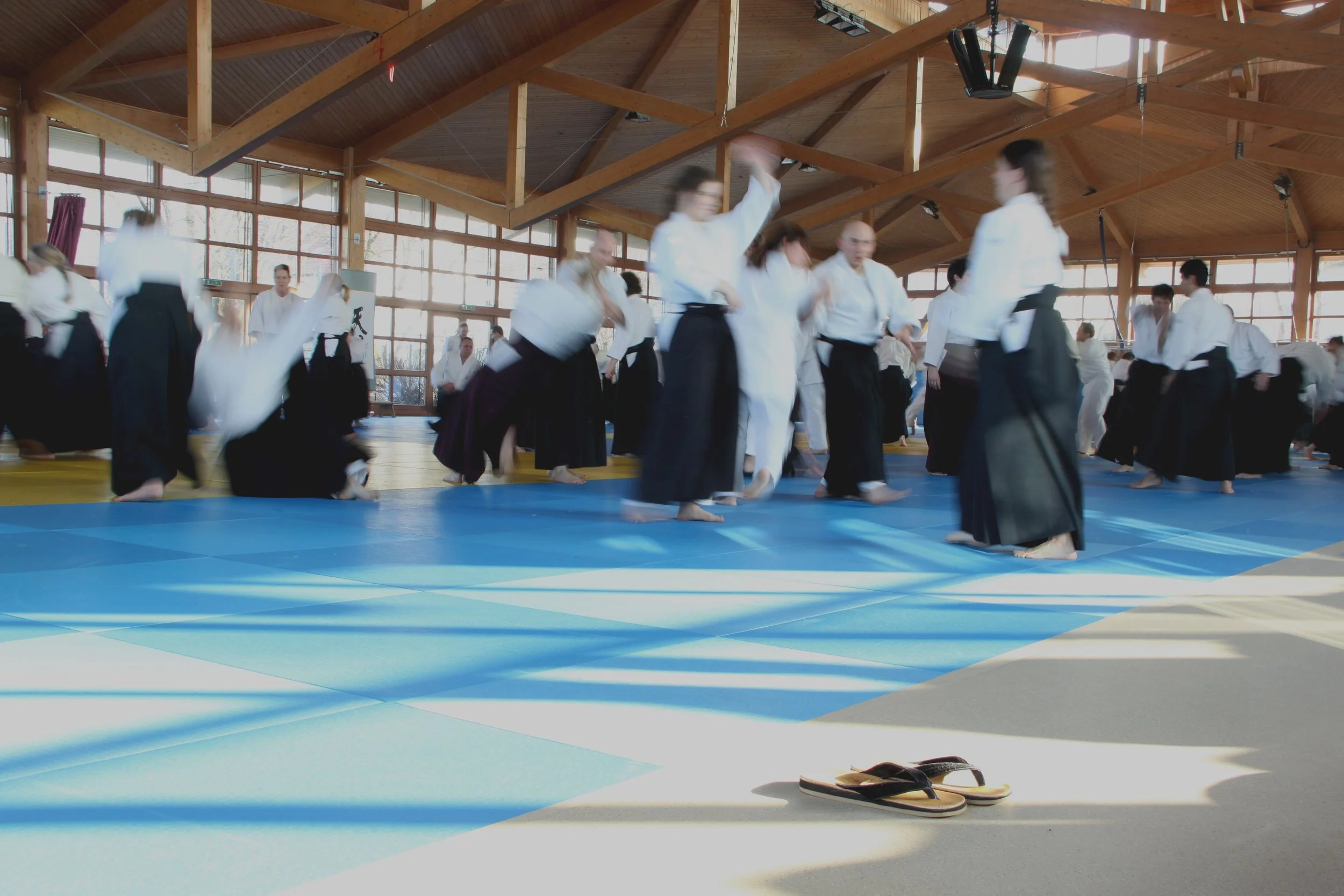 Lehrgang mit Marco Gutmann, 4. Dan beim FTM