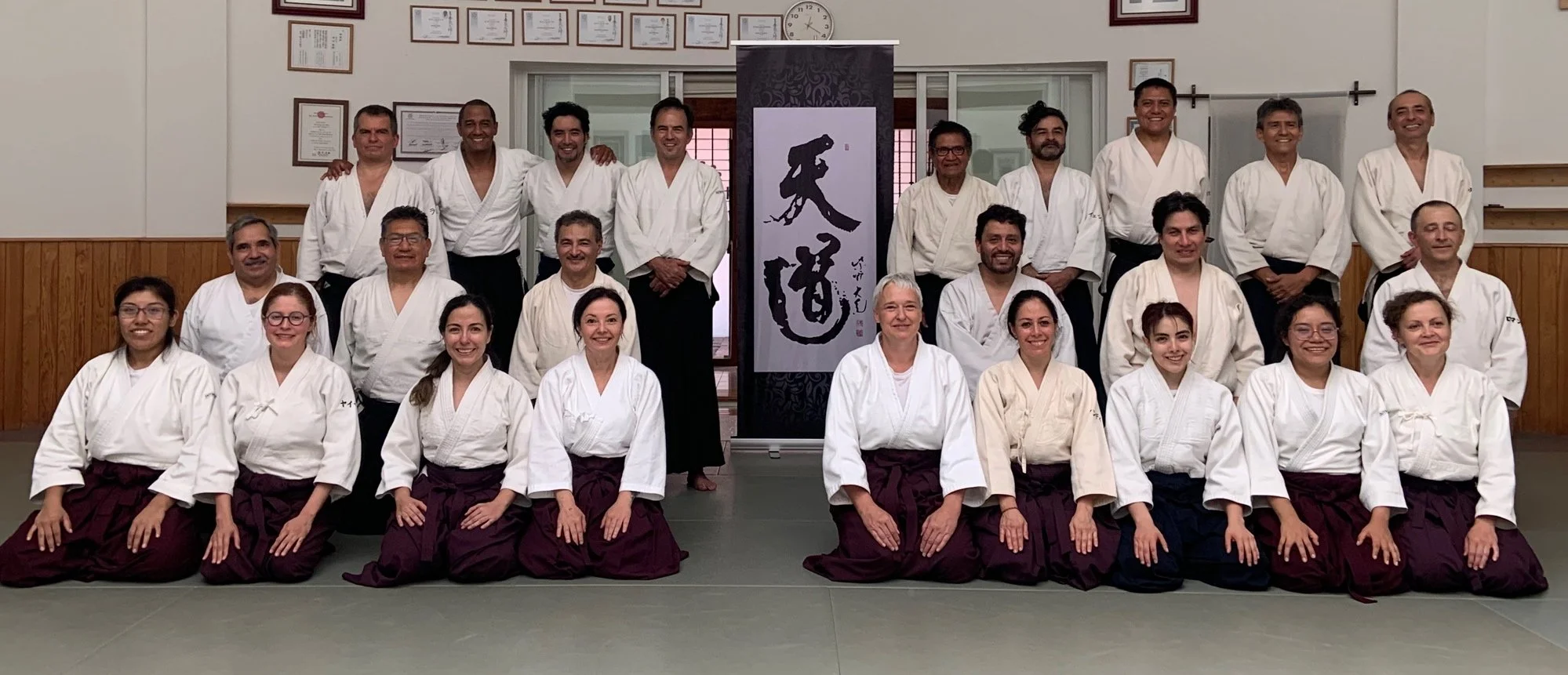 Tendoryu Aikido Seminar in Mexiko mit Gudrun Bratu