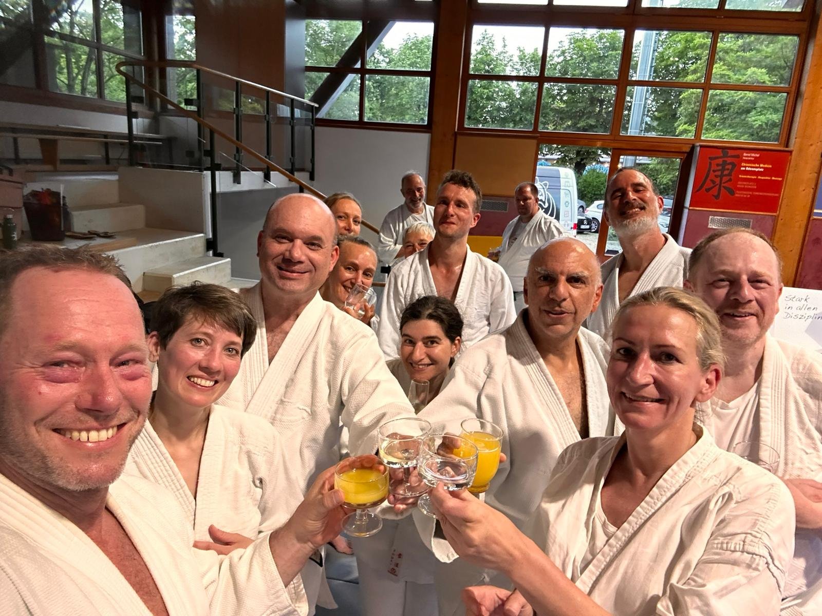 Schritt für Schritt den Berg hinauf 
