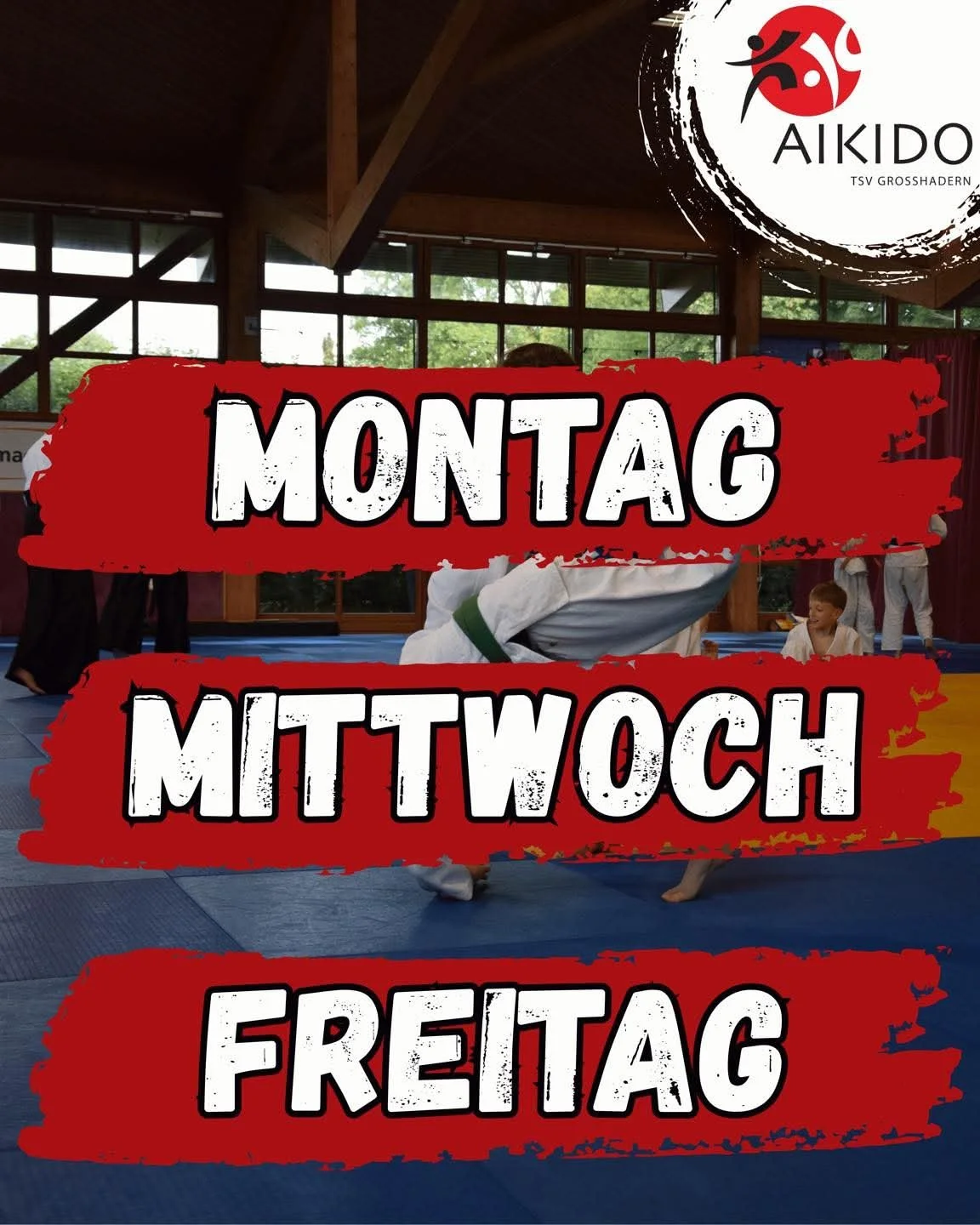 Unser Kindertraining findet dreimal wöchentlich statt.