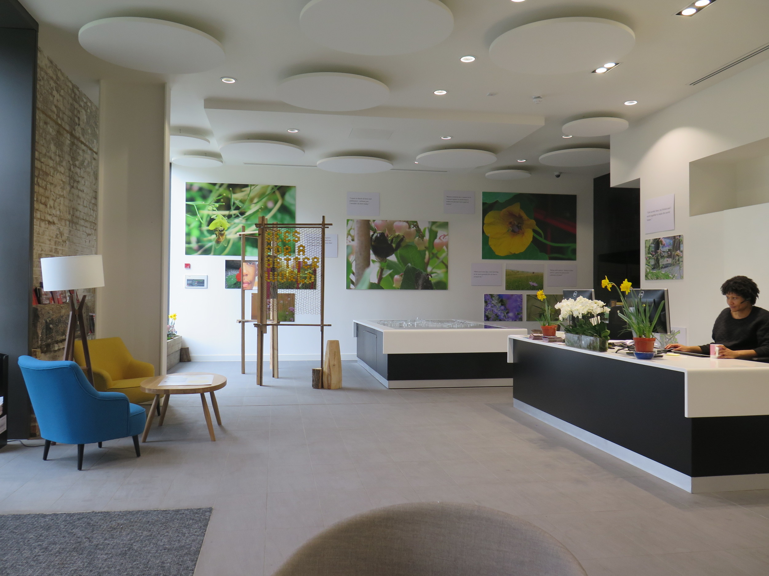 The visitor centre will host the exhibition until the 13th of May