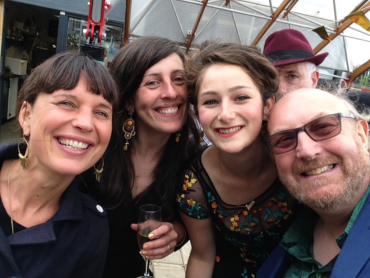 Me with Nicole, Silvia, and Paul