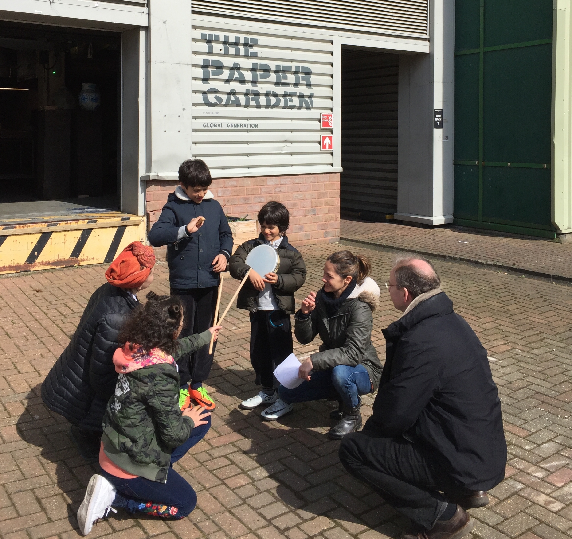 Awesome Forces workshop at The Paper Garden