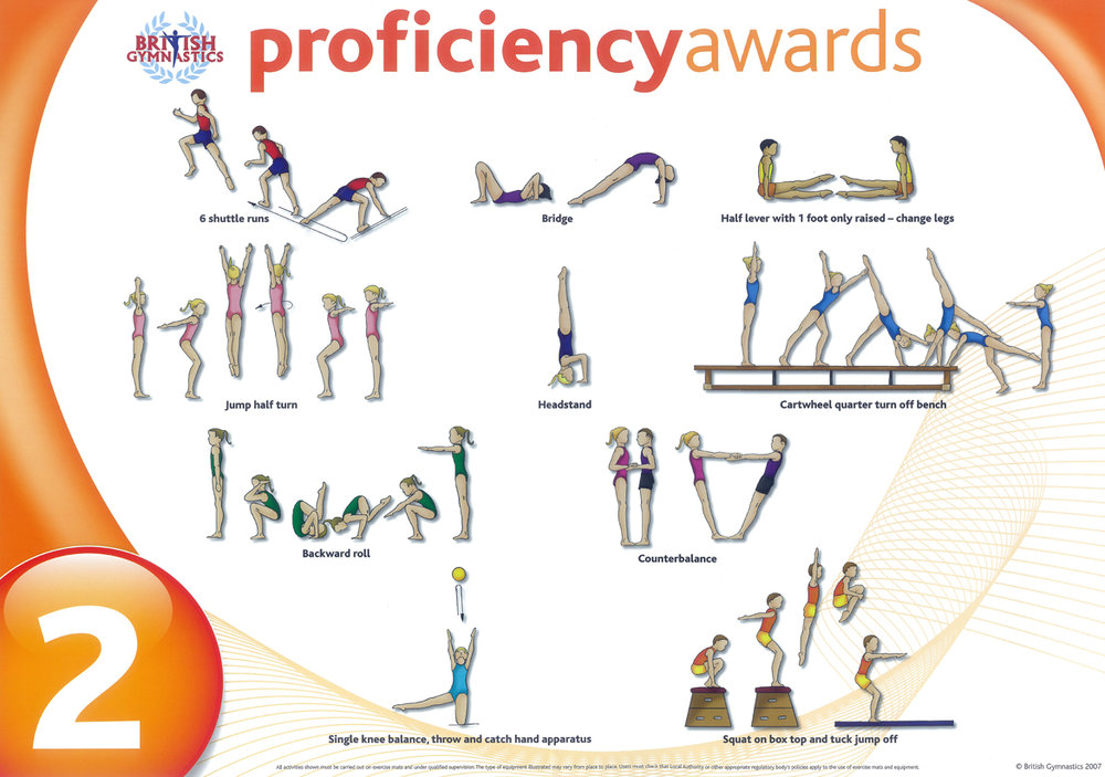 Proficiency Awards Benchmark Gymnastics