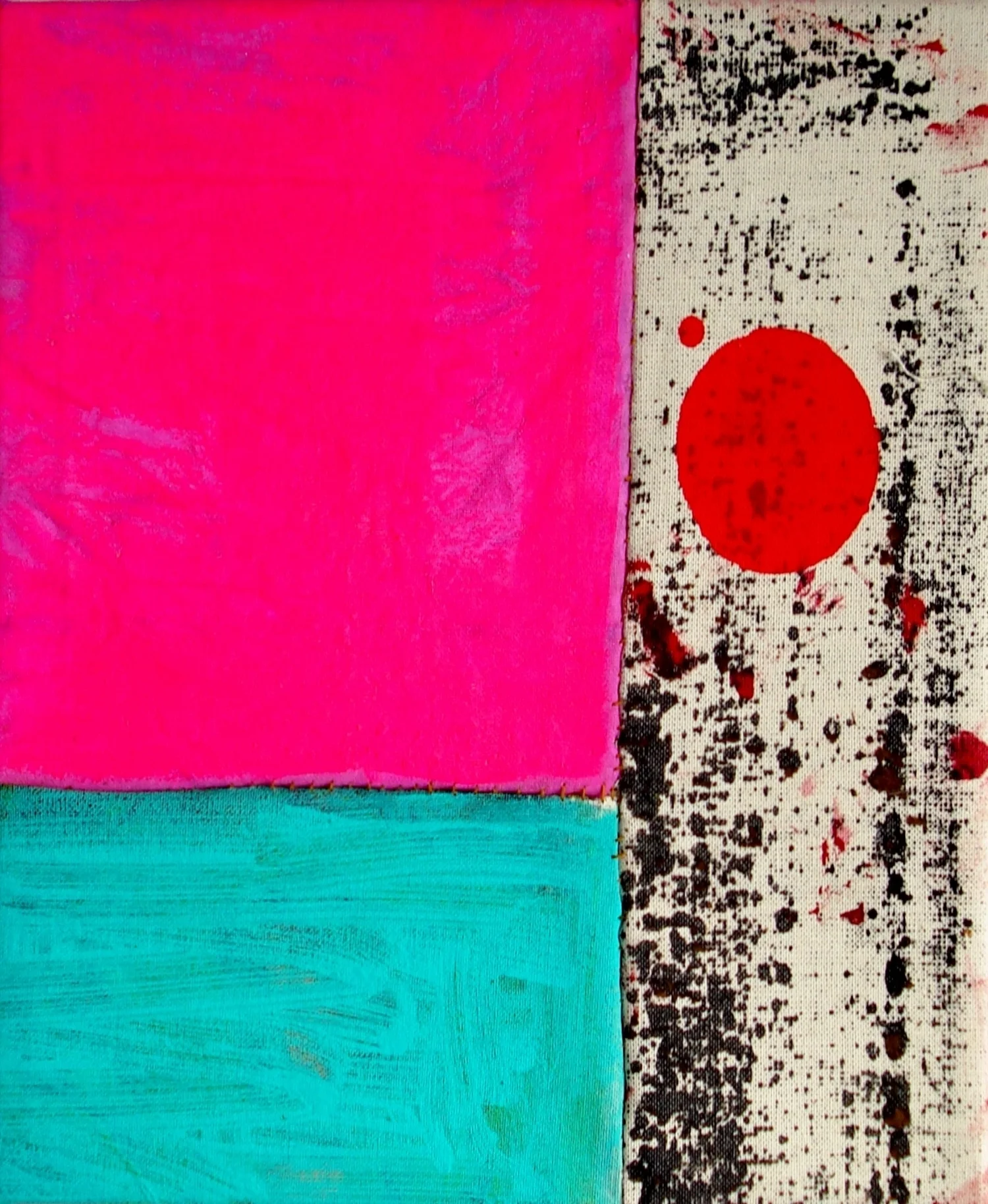    PAVA WÜLFERT     MIXED MEDIA    2015     abstract artist, colourful, circular, balance, winter, colombia, colombian artist, yellow, pink, red, purple, blue, black, textured, canvas, acrylic, minimal, square, lines, gritty, textured, layered,&nbsp;