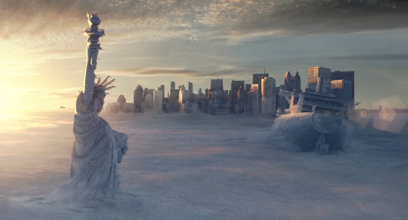 A scene from Roland Emmerich's 'The Day After Tomorrow'
