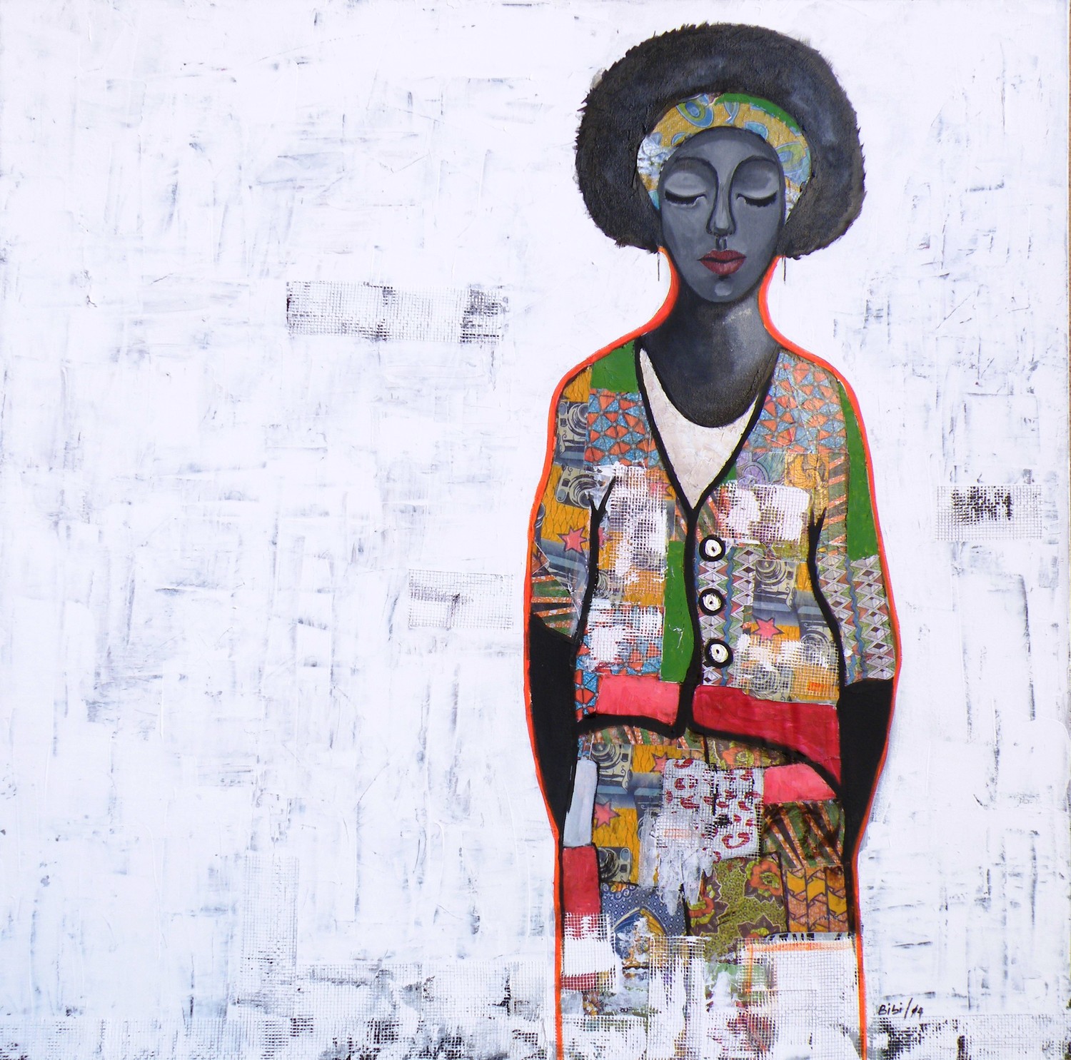 BIBI | NIGERIA BIBI IS AN AUTODIDACT WHOSE WORK IS INFORMED BY HER LIFE AND TRAVELS. SHE EMPLOYS A COMBINATION OF DIFFERENT STYLES, MEDIA AND PROCESSES FOR EACH ARTWORK, DEPENDING ... READ MORE 