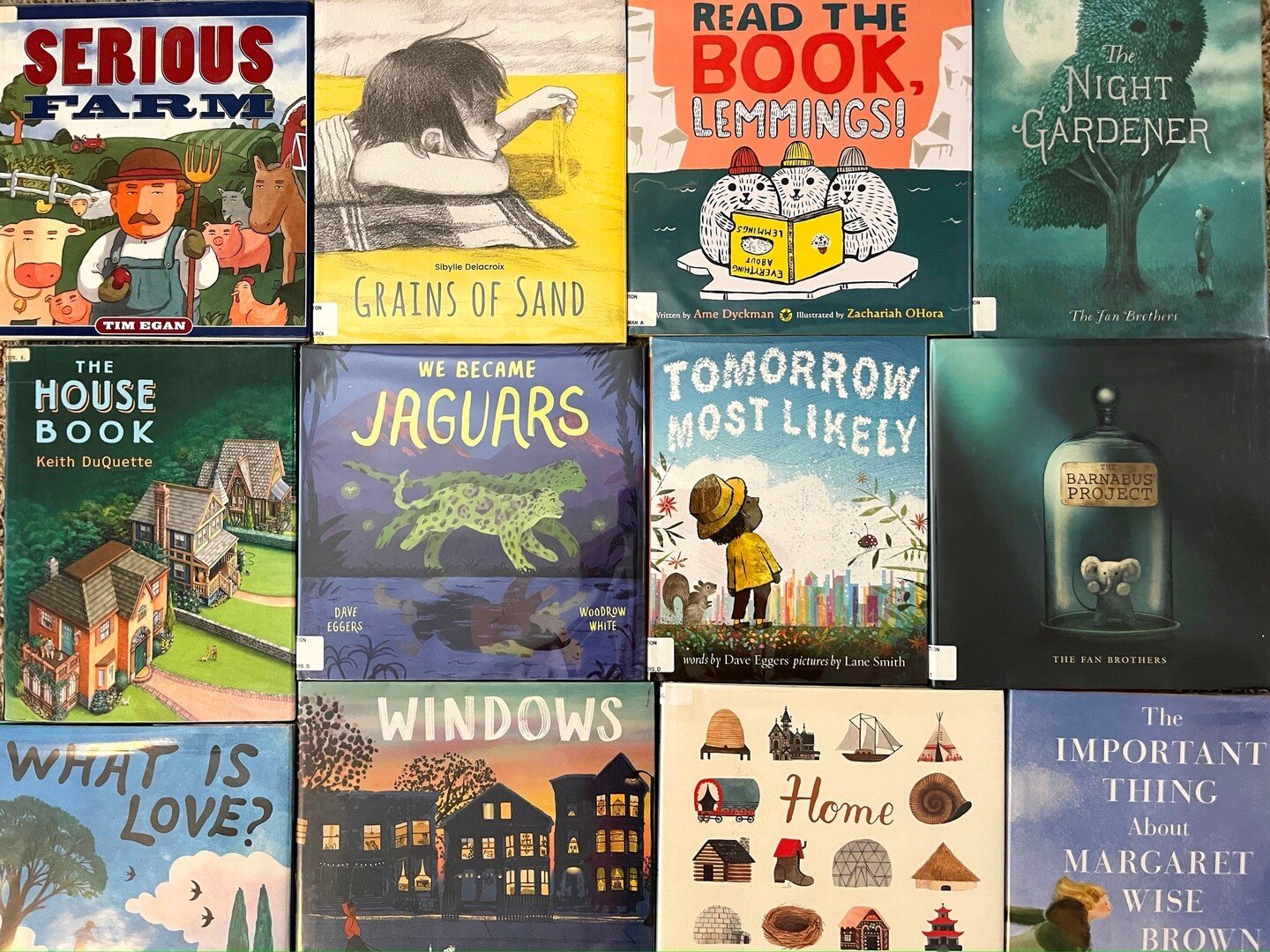 Picture Book Tuesday!⁠
⁠
Though I have not picked an official picture book day-of-the-week as of yet, I've been taking a morning a week to discover (or rediscover) some of the glorious picture books living in my library. Now that library shelves are 