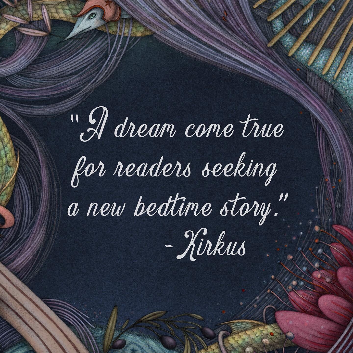 The first trade review for The Night Frolic by Julie Berry and illustrated by me is in! Kirkus calls it &ldquo;A dream come true for readers seeking a new bedtime story.&rdquo;

We can&rsquo;t wait to share the book on February 28. In the mean time, 