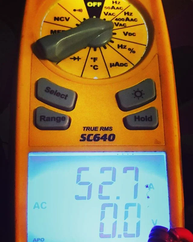 Amperage goals af! Fieldpiece at it again. Locking in the diagnosis on a 10 ton RTU!! -
-
-
-
-
#fieldpiece #hvaclife #mechanicalengineer #electricalengineering #ampere #rtu #nychvac #realouthere #currentflow