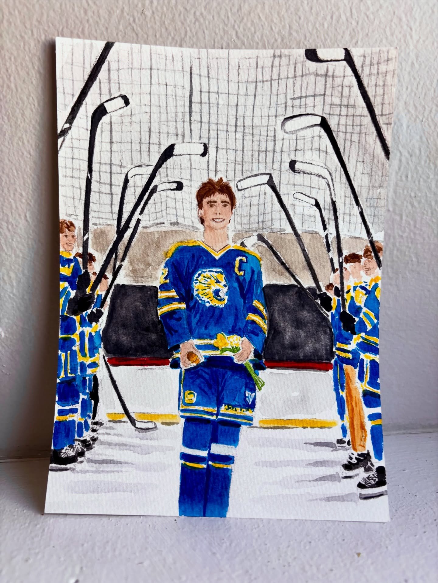 Loved working on this commission! 🏒