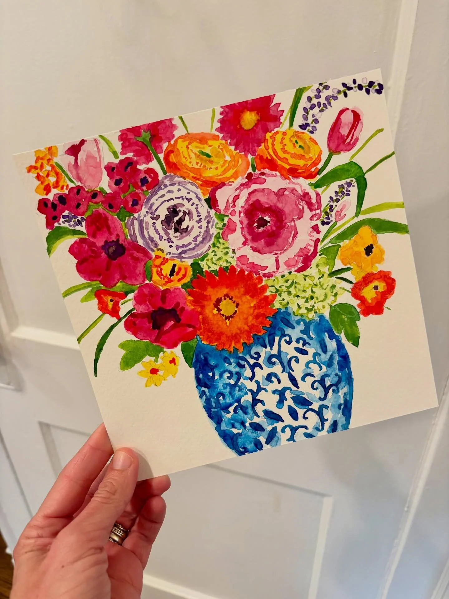 2.20.26 some springtime blooms for a dreary, cold day