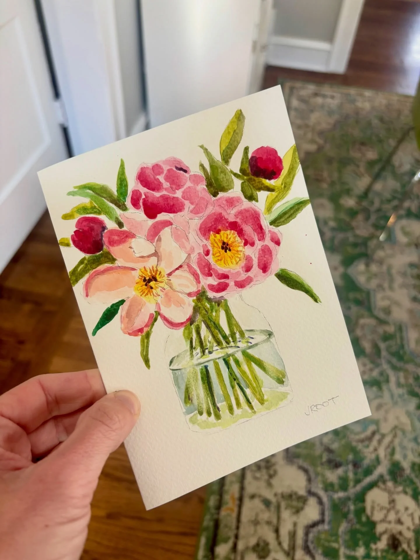 A little painting workshop to start the most beautiful day ☀️😍