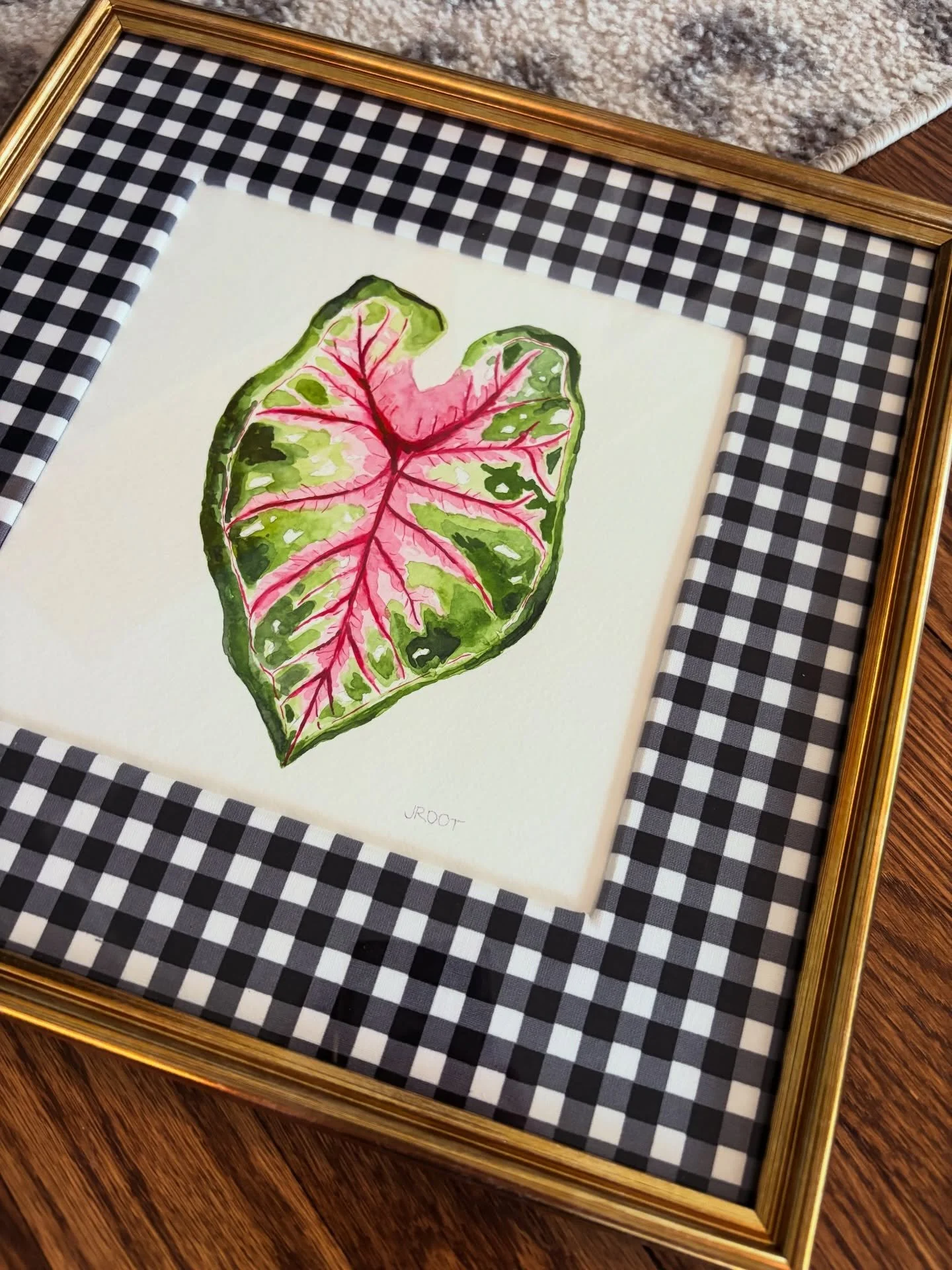 Trying out some fabric covered mats! ✂️