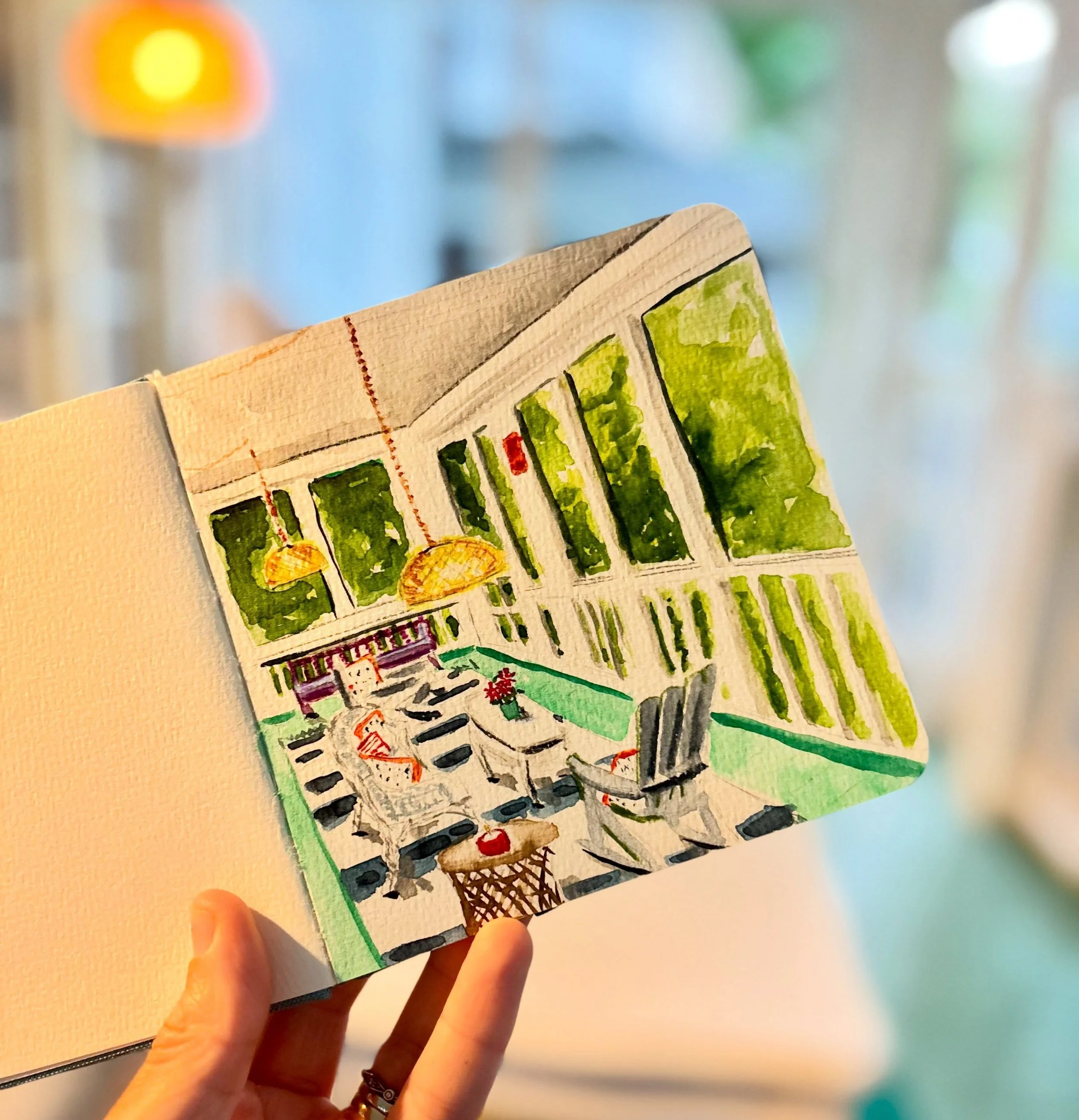 A summer full of front porch memories at the cottage 🩷