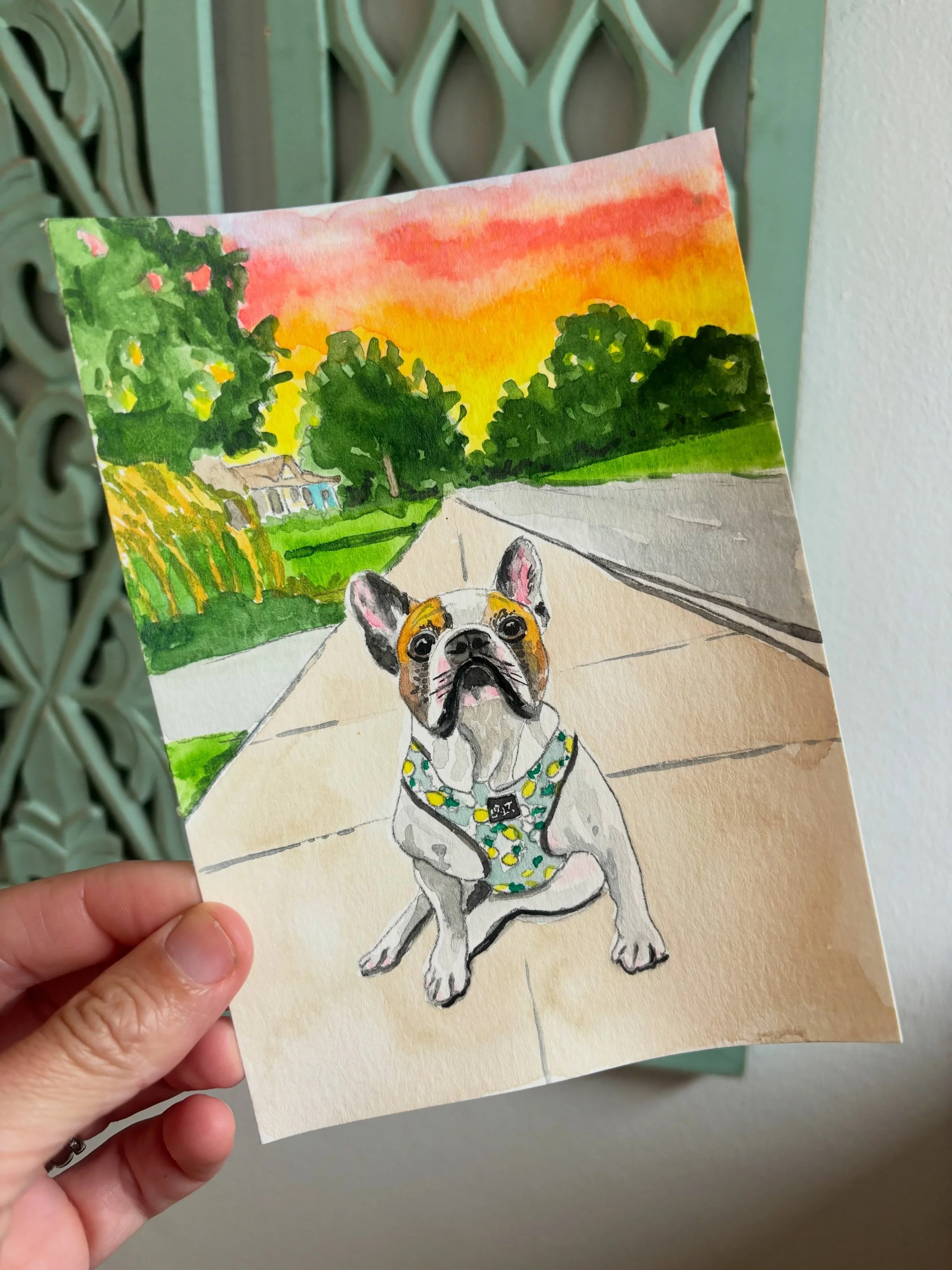 Loved working on this special commission, and I&rsquo;m proud of the final painting! 💕
