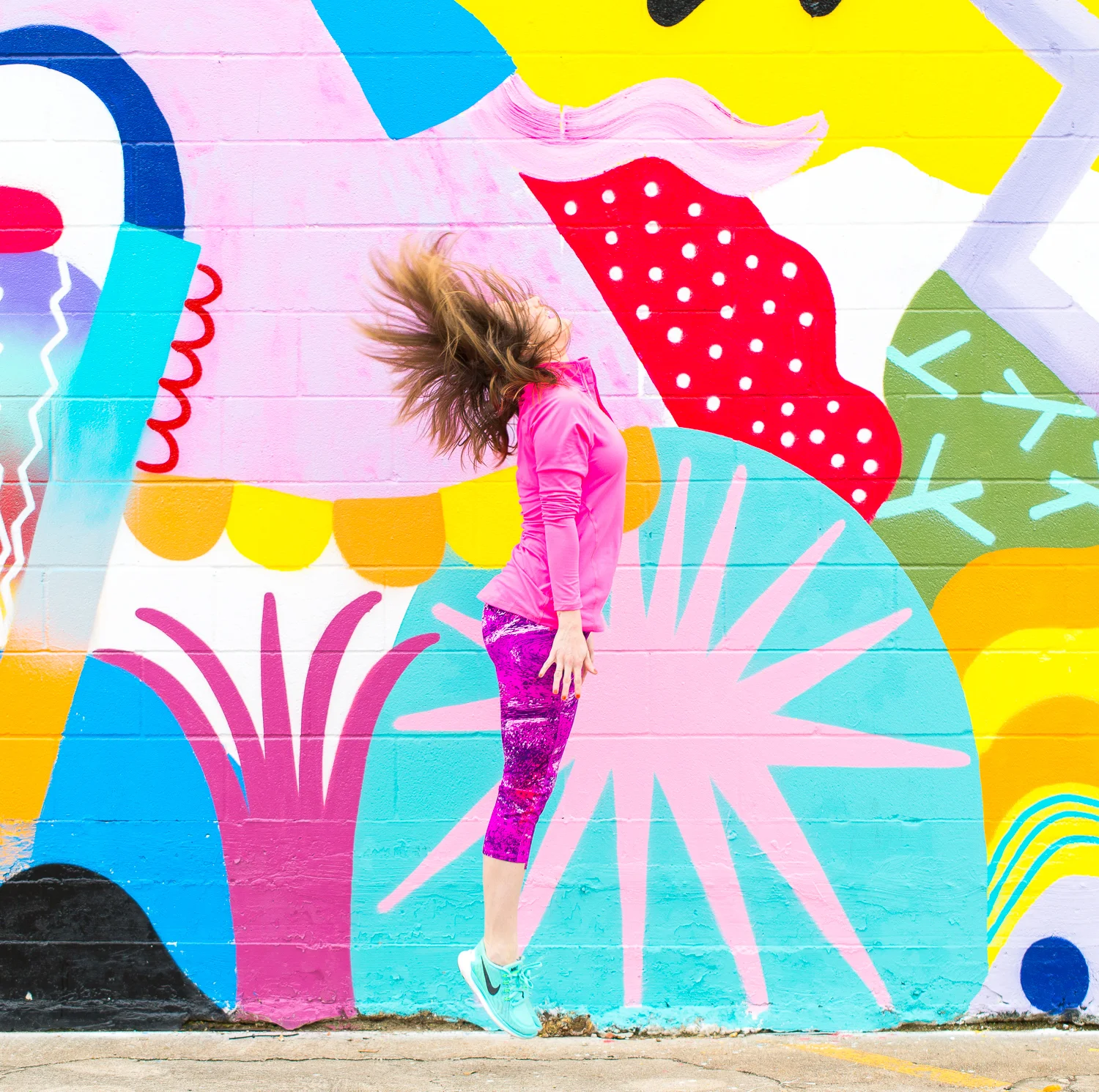 Colorful Cartoon Wall