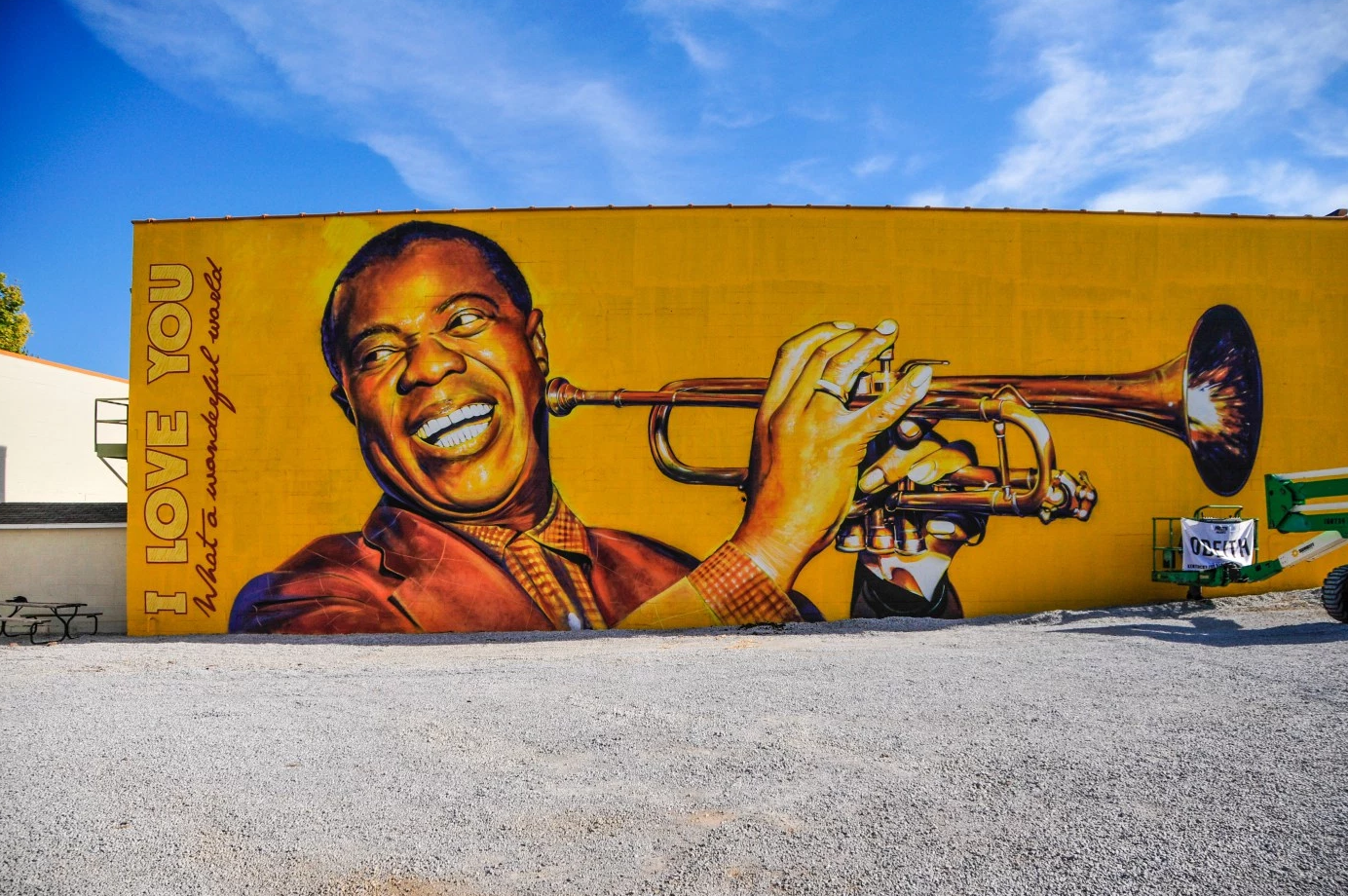 Louis Armstrong Mural