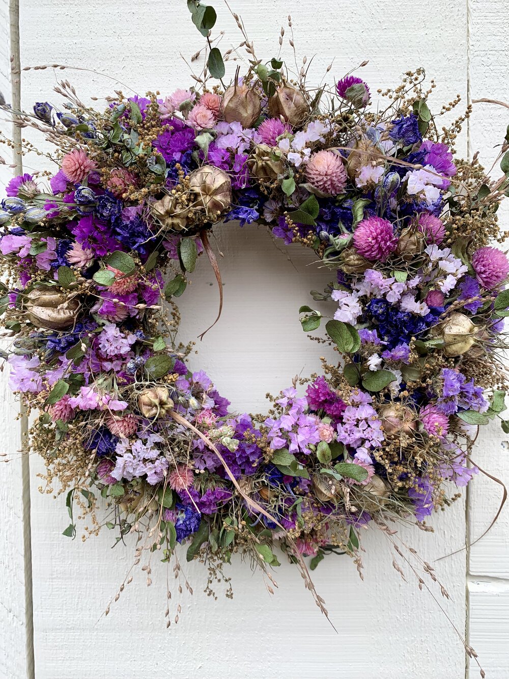Dried Floral Wreath, Designers Choice — Tarrnation Flower Farm