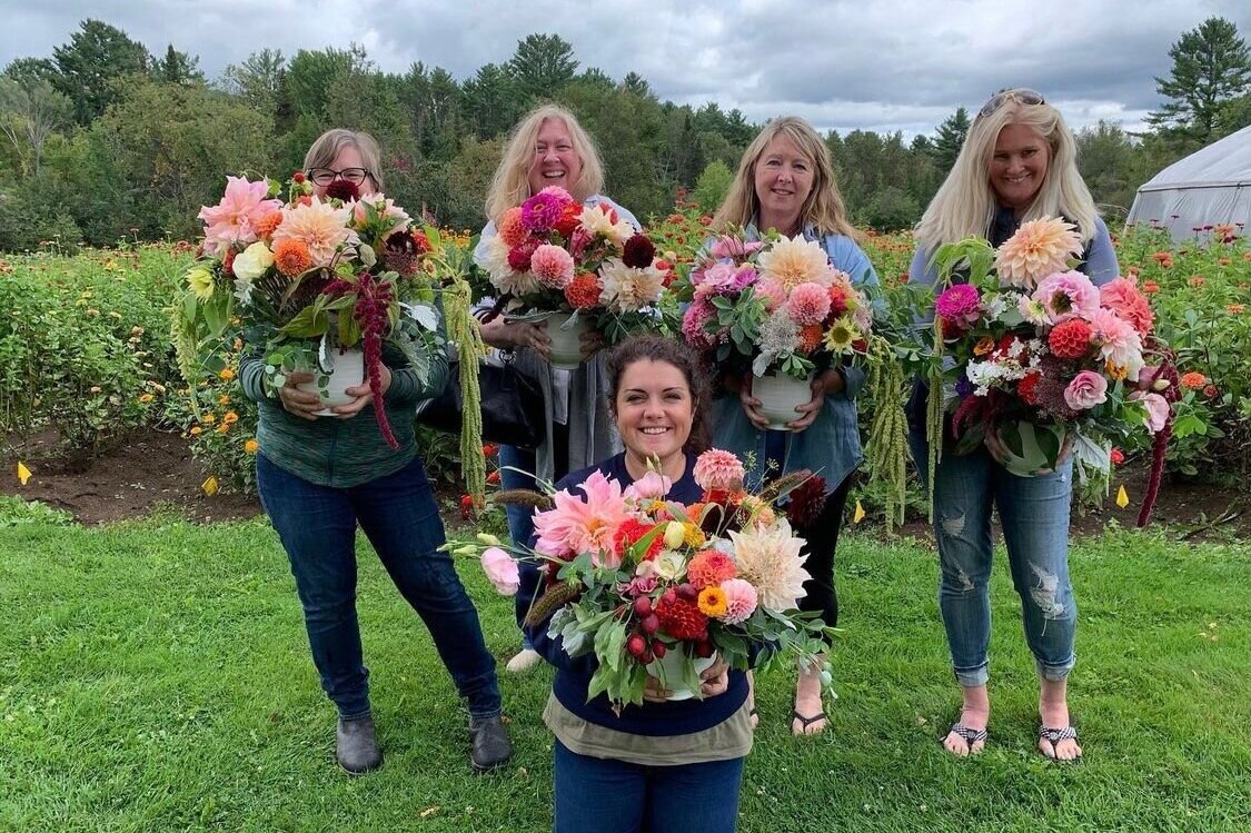 Build a bouquet at Noyes' wire flower workshop