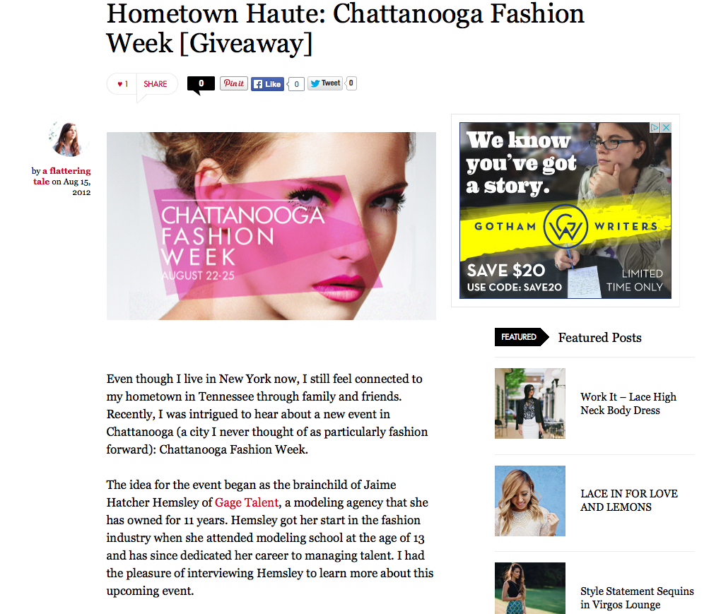 Chattanooga Fashion Week