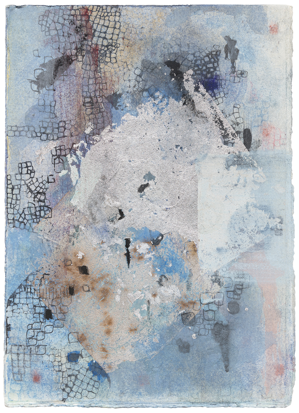 Netscape with Silver and Blue