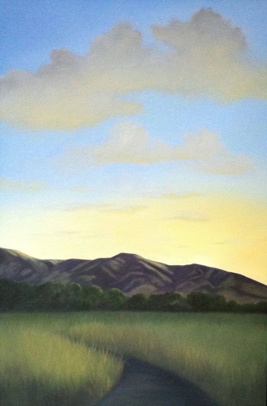 First Light 24"x36" Canvas Framed