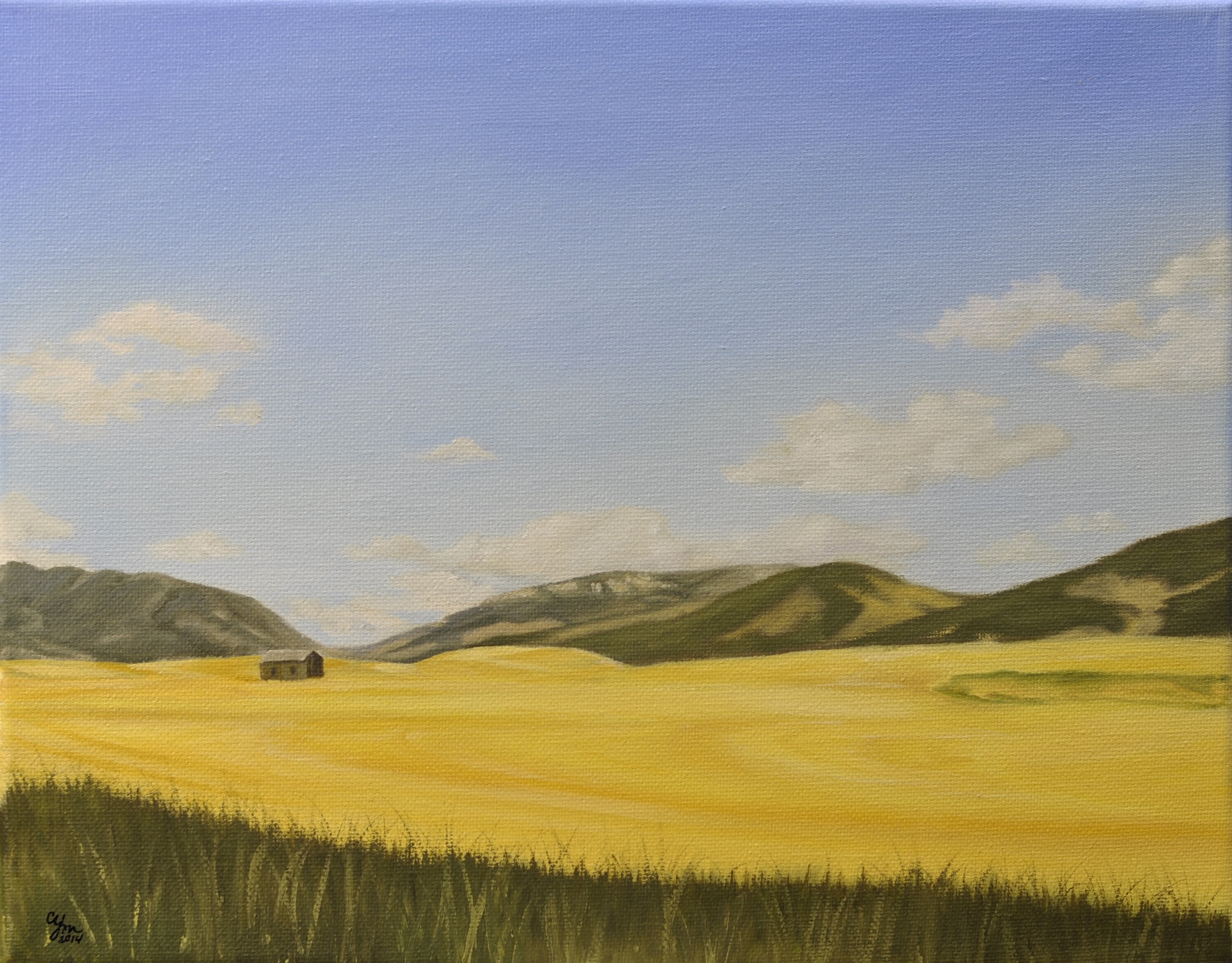 Flathead Pass Journey 11"x14" Canvas