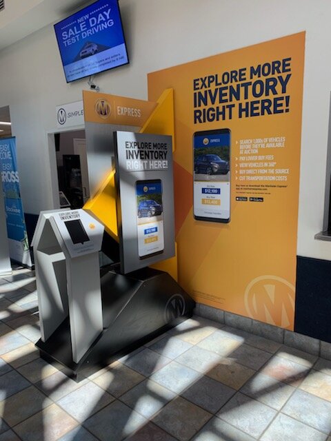 We started with two kiosk designs and 12 locations across the United States, each with different size and location constraints.