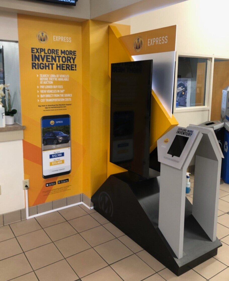 The team and I selected which kiosk design would fit each location, and then I created layouts for each location based on changing specs under tight manufacturing deadlines.