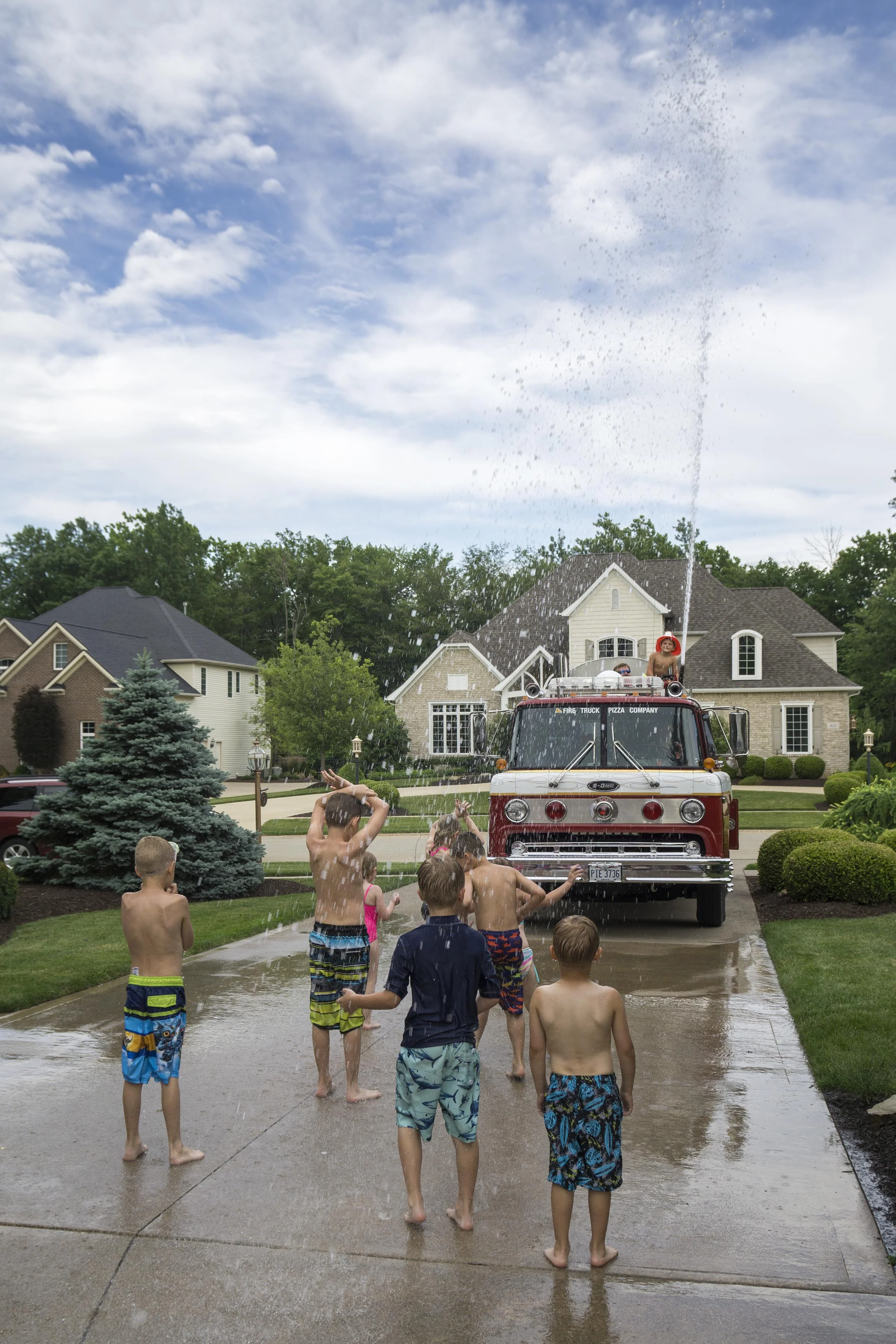 Working water deck guns