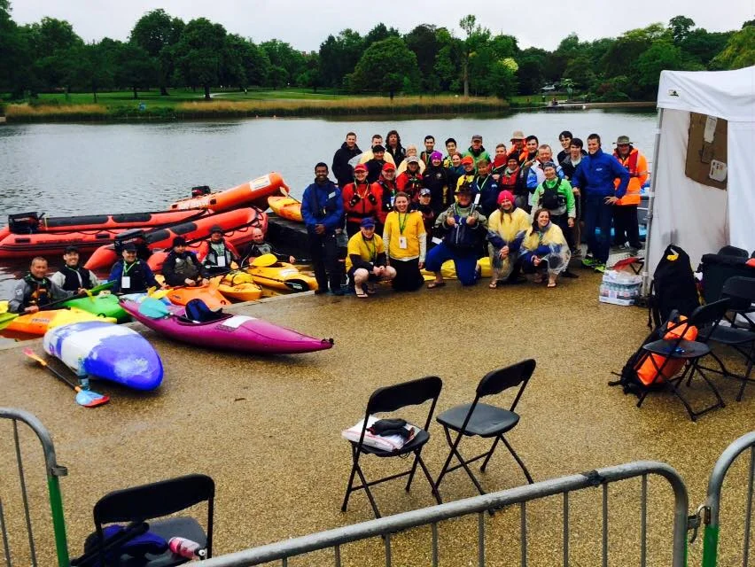 All of the water safety crew at the end of a busy weekend, can you spot our volunteers?