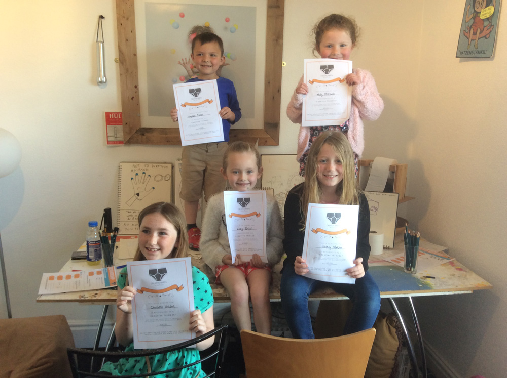 All participants received certificates