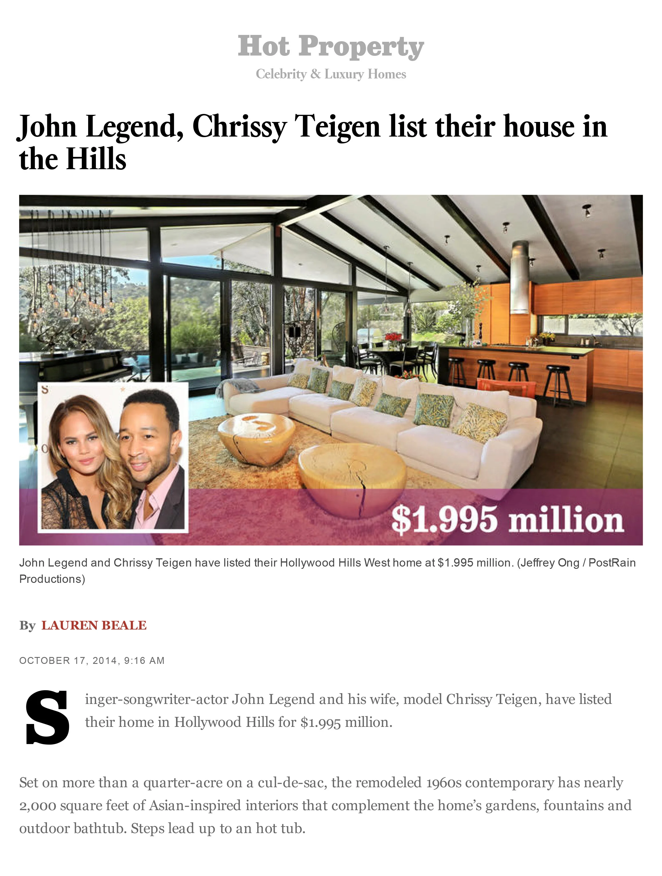 LA Times Hot Property John Legend, Chrissy Teigen-1.jpg