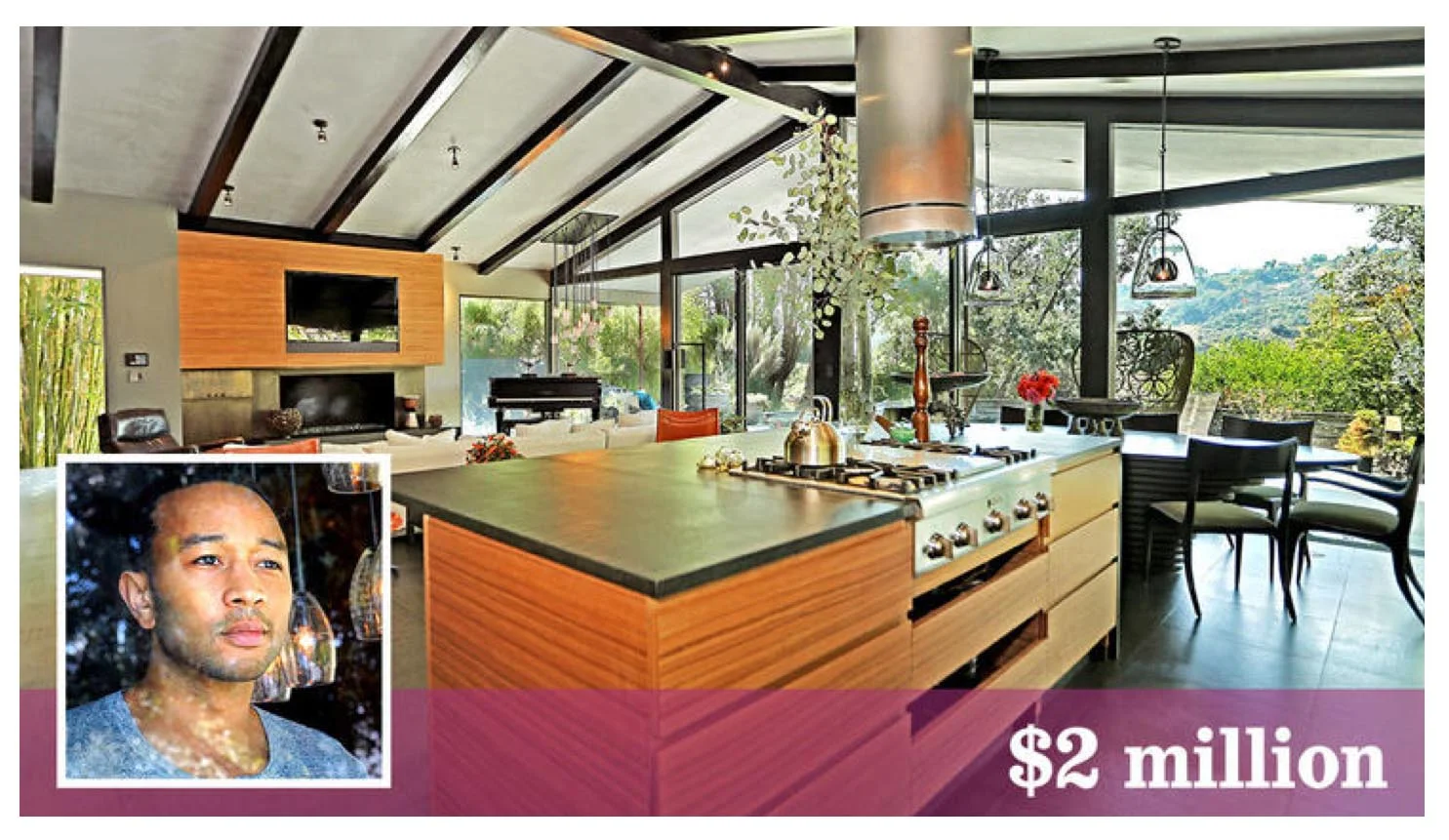 EXCLUSIVE CELEBRITY RETREAT - JOHN LEGEND & CHRISSY TEIGEN