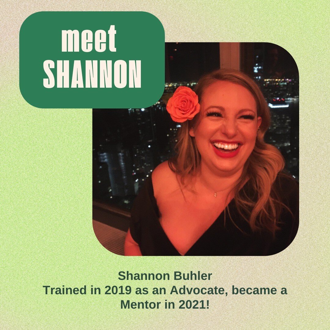 Fun Fact: CVTC has the best volunteers on the planet (we checked). 🌎 In celebration of Volunteer Appreciation Month, we&rsquo;ll be introducing you to one of these special humans all week. 

Today, meet our dazzling Advocate, Shannon Buhler. Mentor,