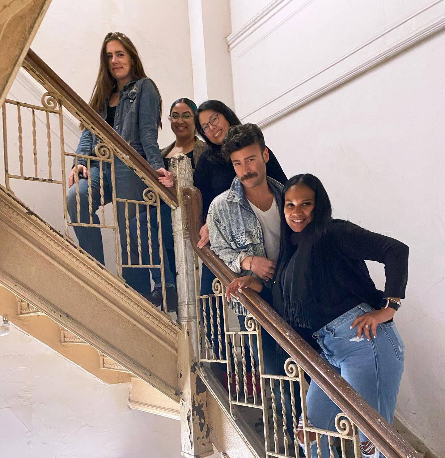 CVTC staff rolled out (and cuffed) our boldest blues in support for survivors on #DenimDay2023. Rocking your jeans with us? Tag @cvtcnyc in your #DenimDay photos! 👖 🌱 
.
.
.
#takespacemakespace #saam