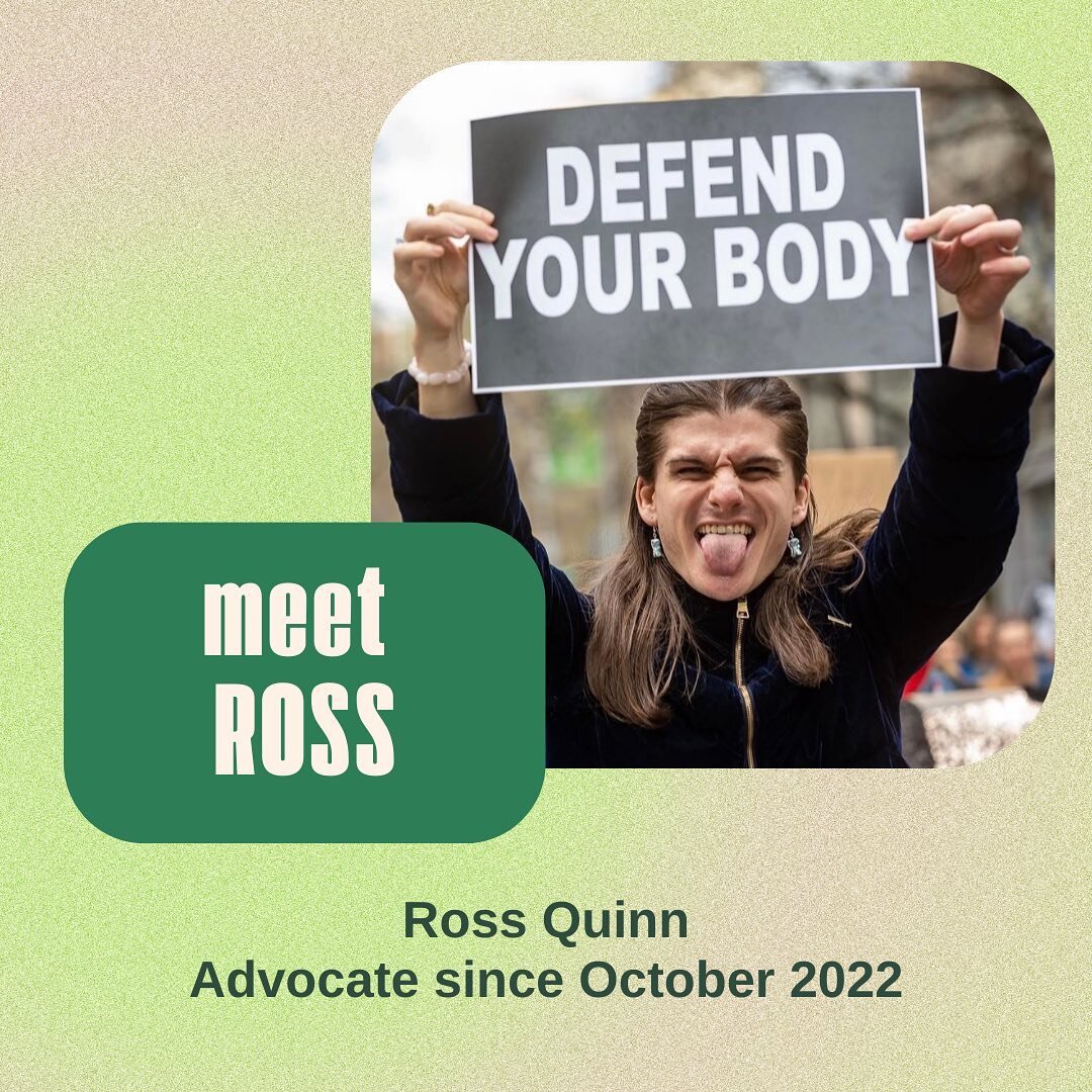 We are just *overflowing* with appreciation (and bubbles) for today&rsquo;s featured Volunteer Advocate, Ross. Crisis counselor, SZA superfan, wins prize for most inventive Halloween costume. Ross, you are pure suds and joy. 🫧