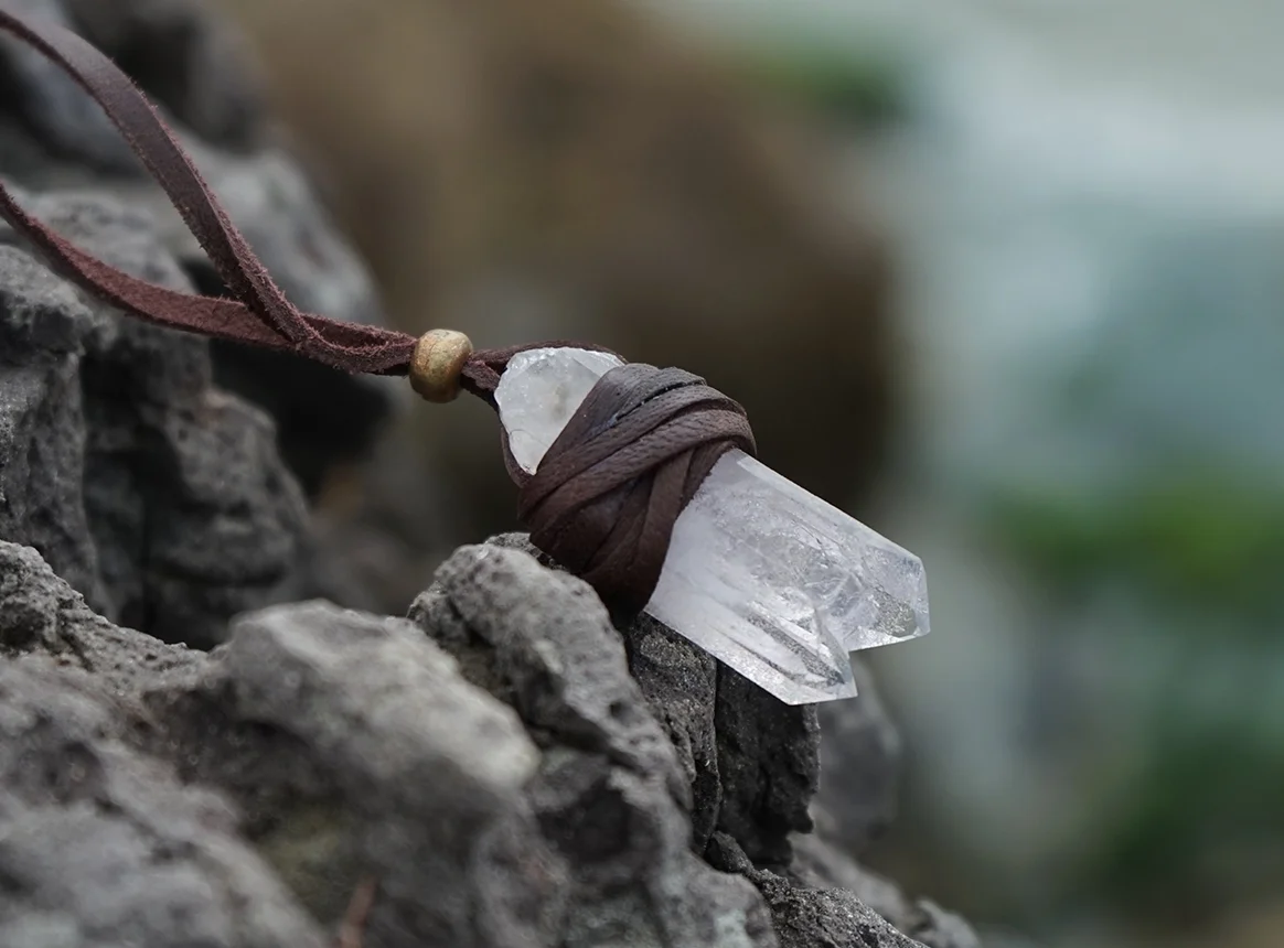 Brandberg Quartz Necklace