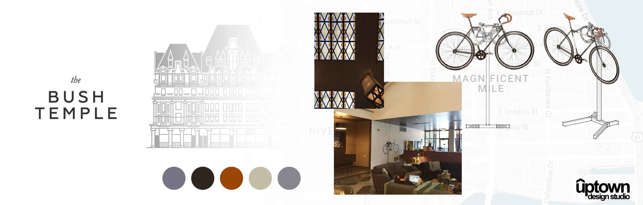 UPTOWN DESIGN STUDIOFlats Bush Temple