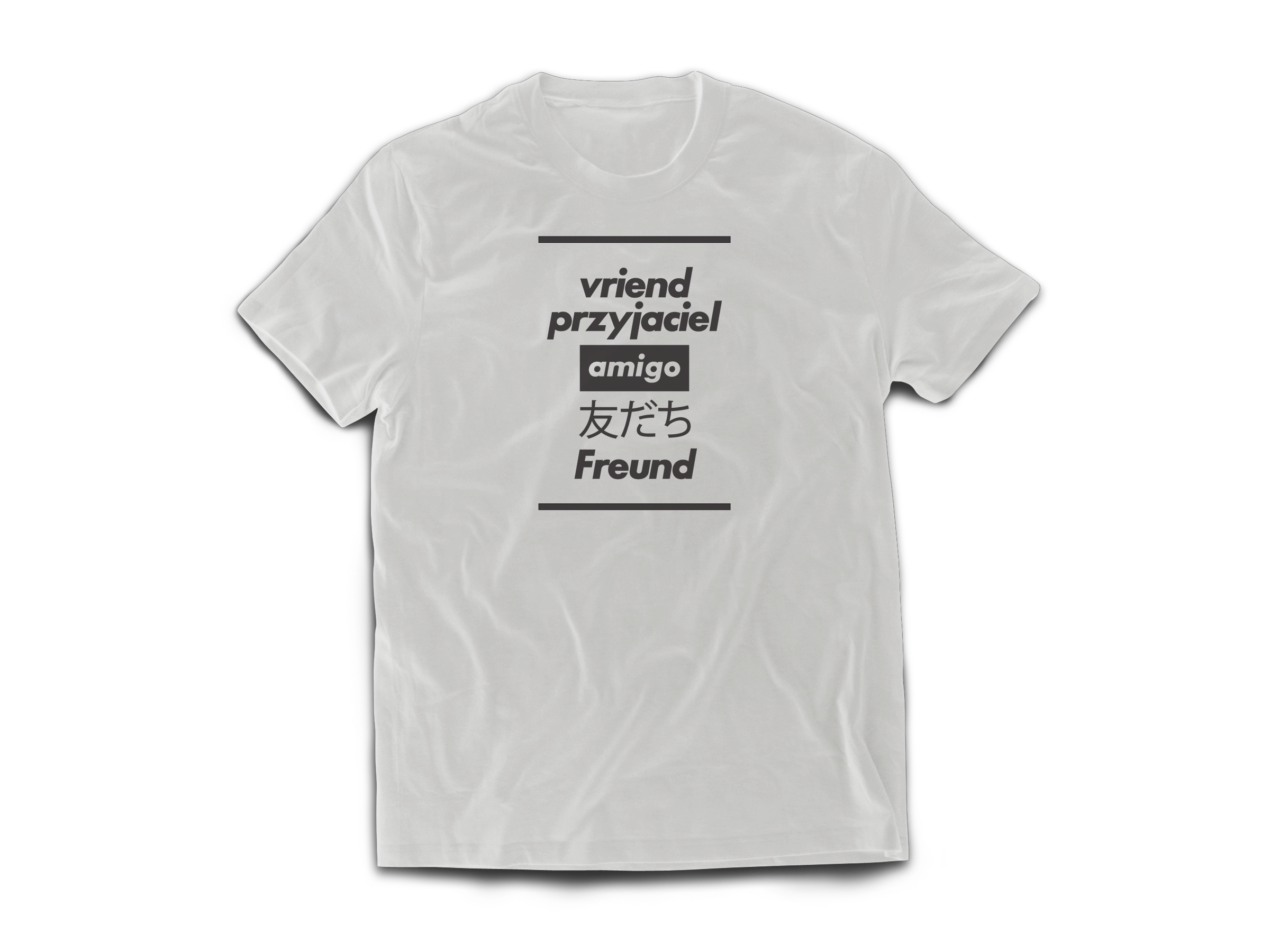 amigo -white tee