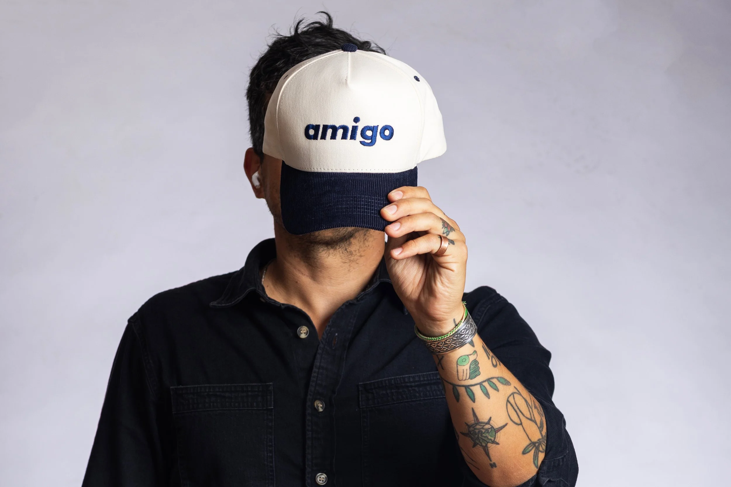 PRE-ORDER "amigo" Hat - Canvas Corduroy (Navy)