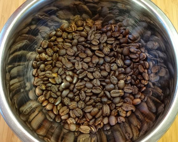 Freshly roasted coffee has an intoxicating aroma