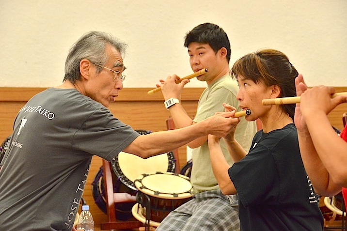 Eien Hunter-Ishikawa website Kyosuke Suzuki Asano Taiko US workshop fue