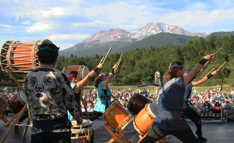 Shasta Taiko at ShastaYama 2009 (photo credit: Gary Ono)