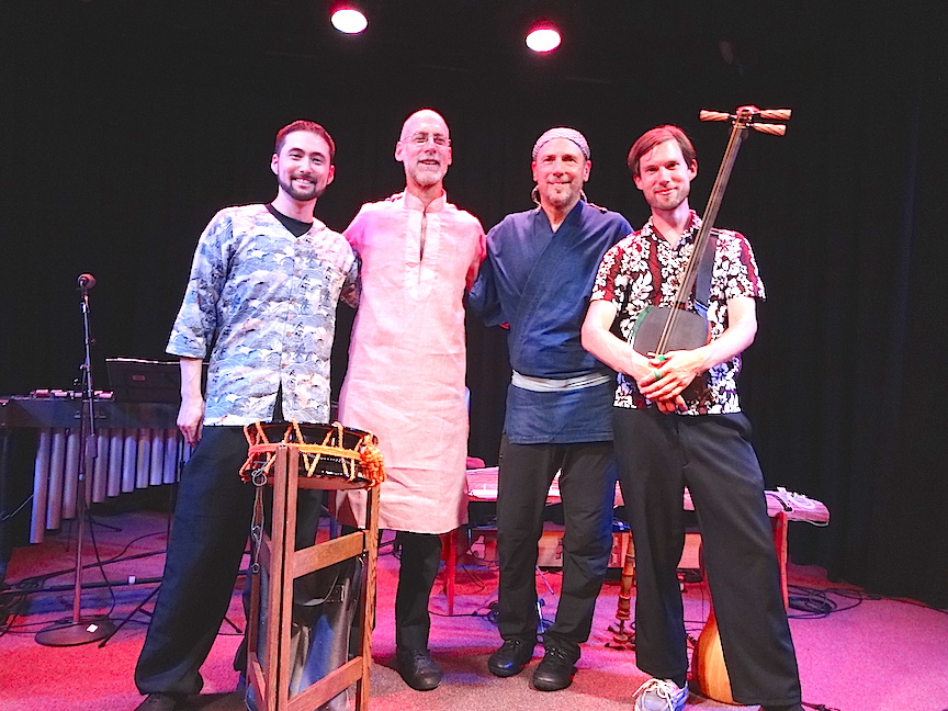 Eien concert with Robbie Belgrade, John Kaizan Neptune, Kyle Abbott