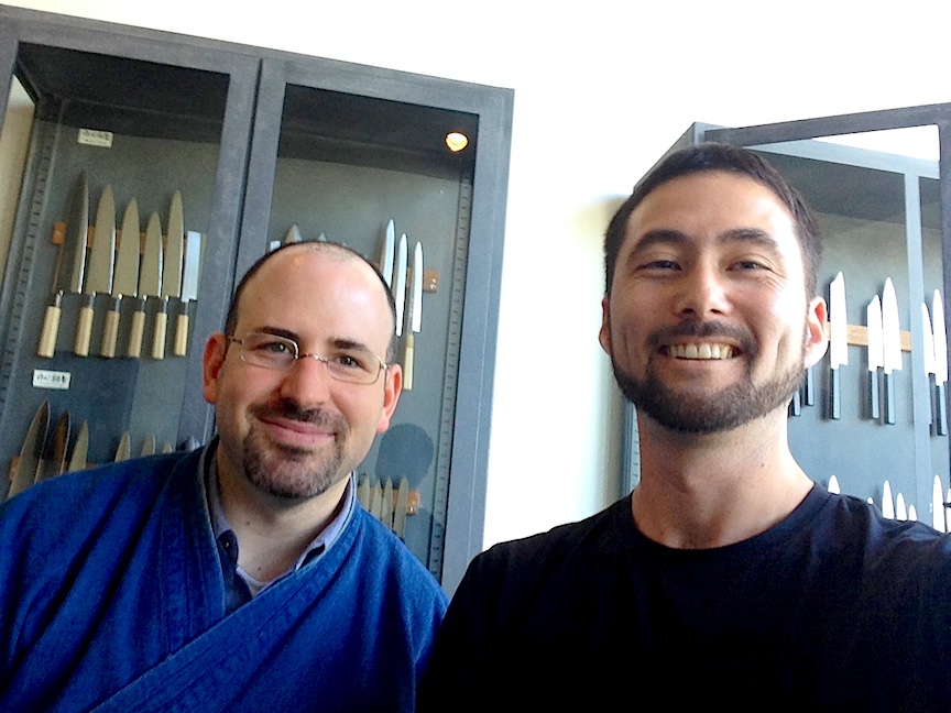 Jon Broida of Japanese Knife Imports in Beverly Hills
