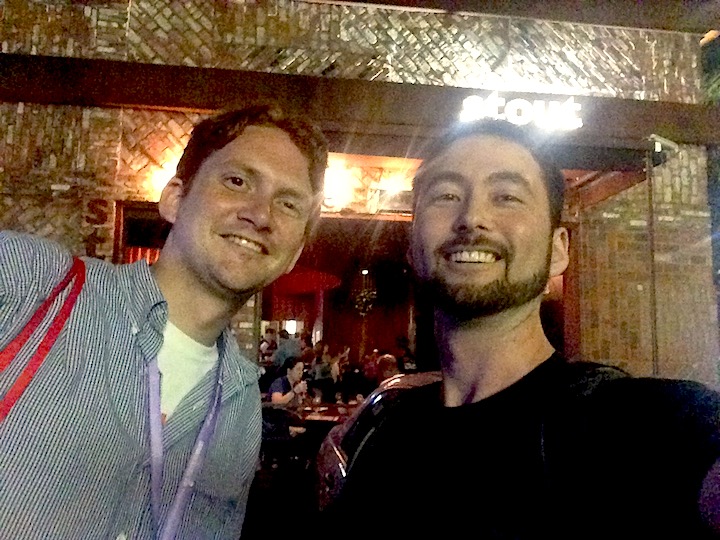 With great musician Mike Penny in Hollywood
