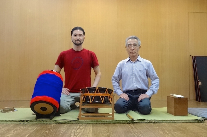Edo Bayashi lessons with Kyosuke Suzuki sensei in Tokyo