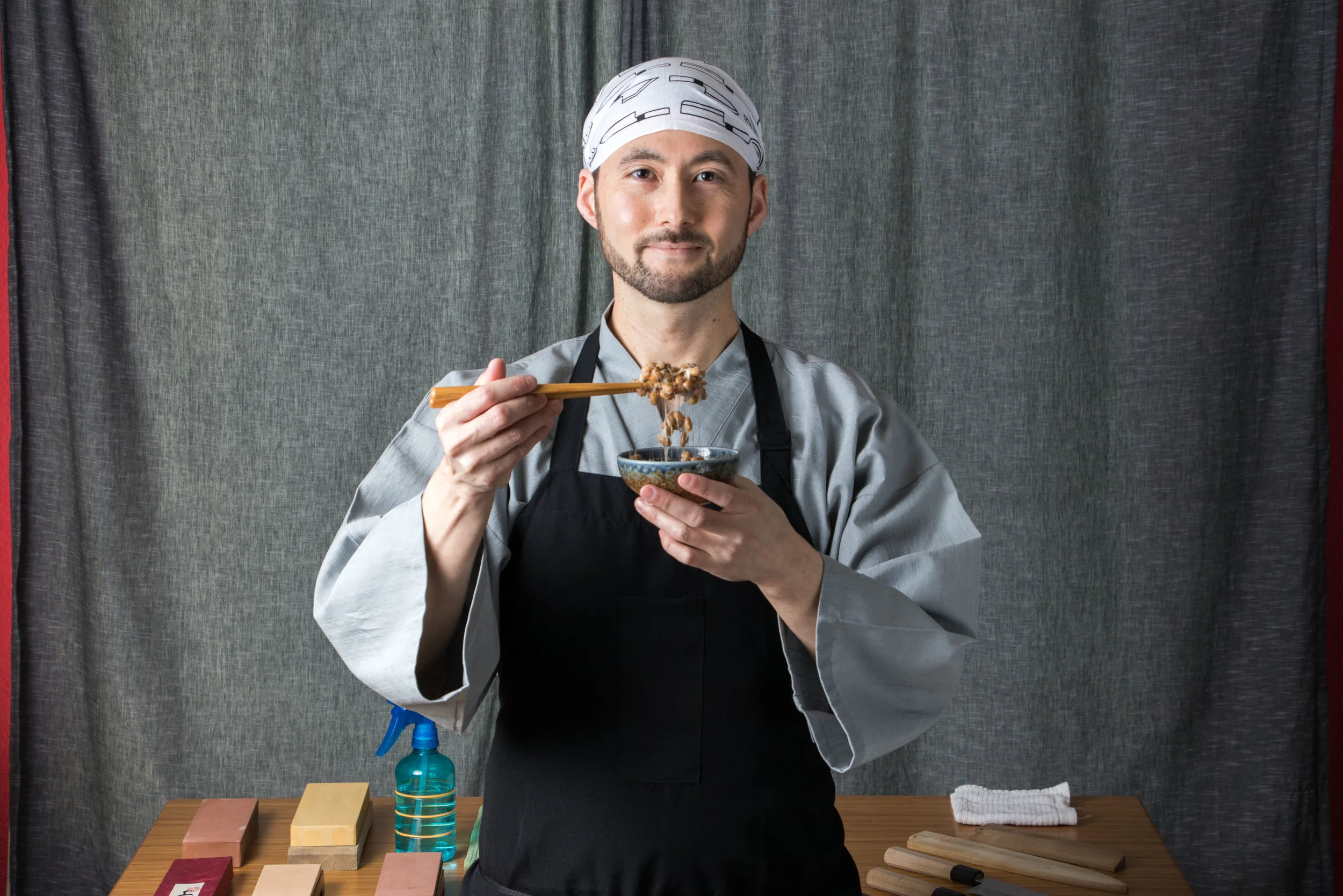 Natto and Knife Sharpening in Chicago